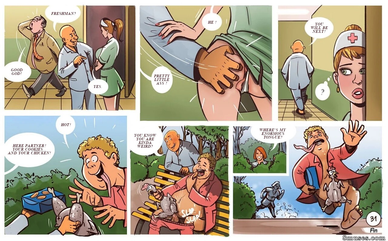 Disarten Comics - Rebelión en el pabellón psiquiátrico - Página 31