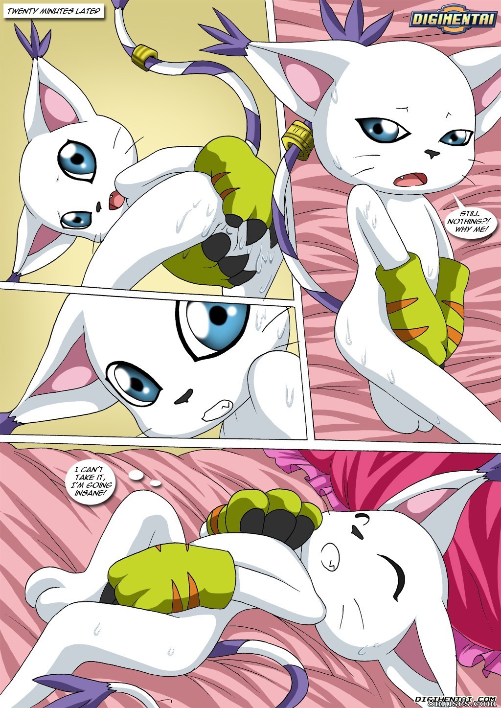 Digihentai Comics - Gatomon en celo 2 - Página 5