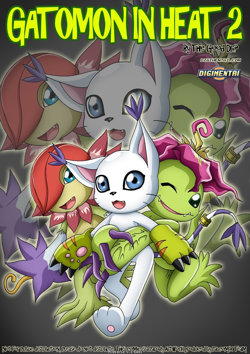 Digihentai Comics - Gatomon in heat 2 - Page 1