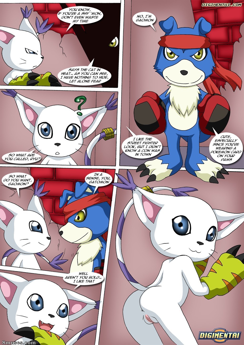 Digihentai Comics - Gatomon en chaleur 2 - Page 18