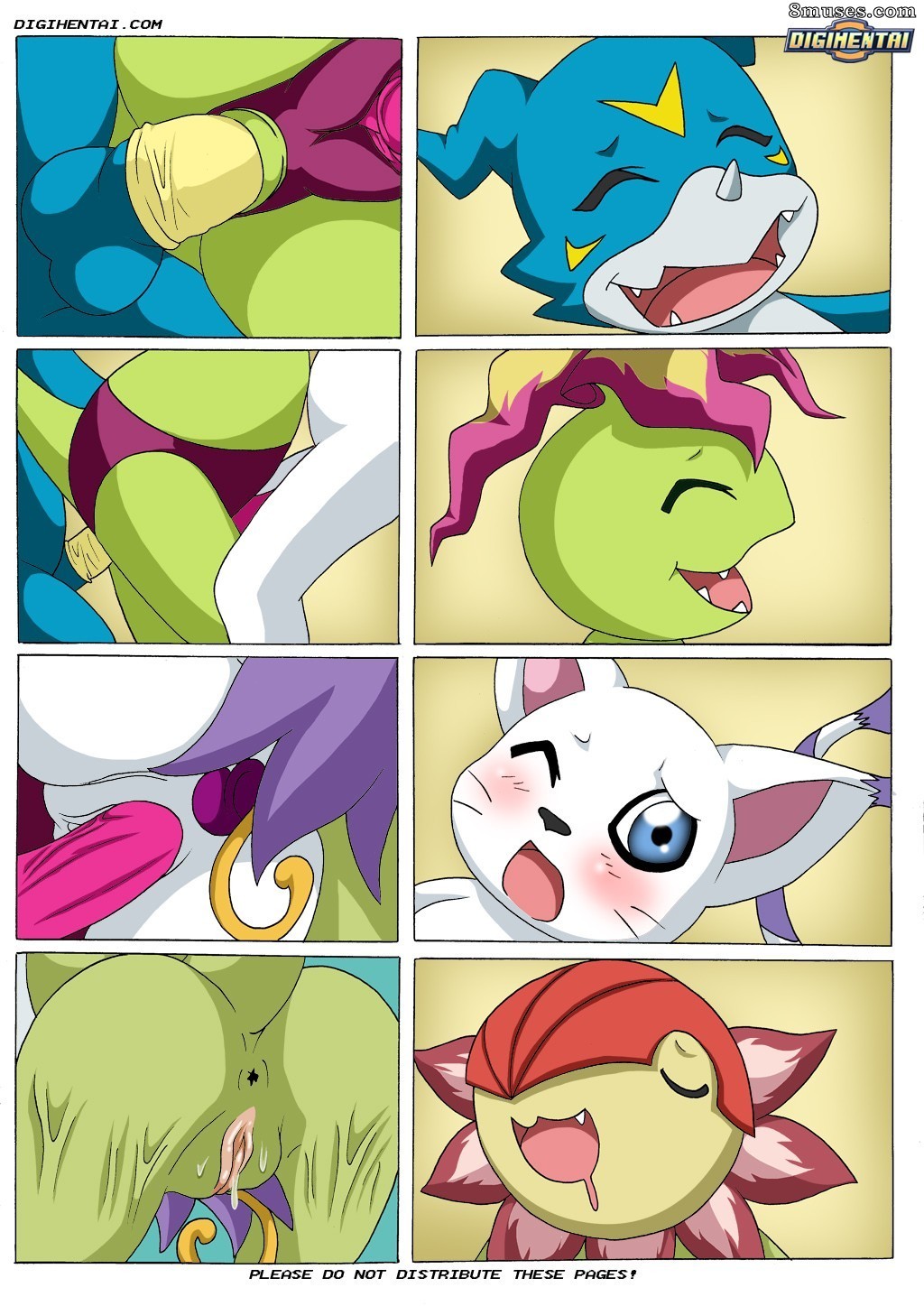 Digihentai Comics - Gatomon en chaleur 2 - Page 15