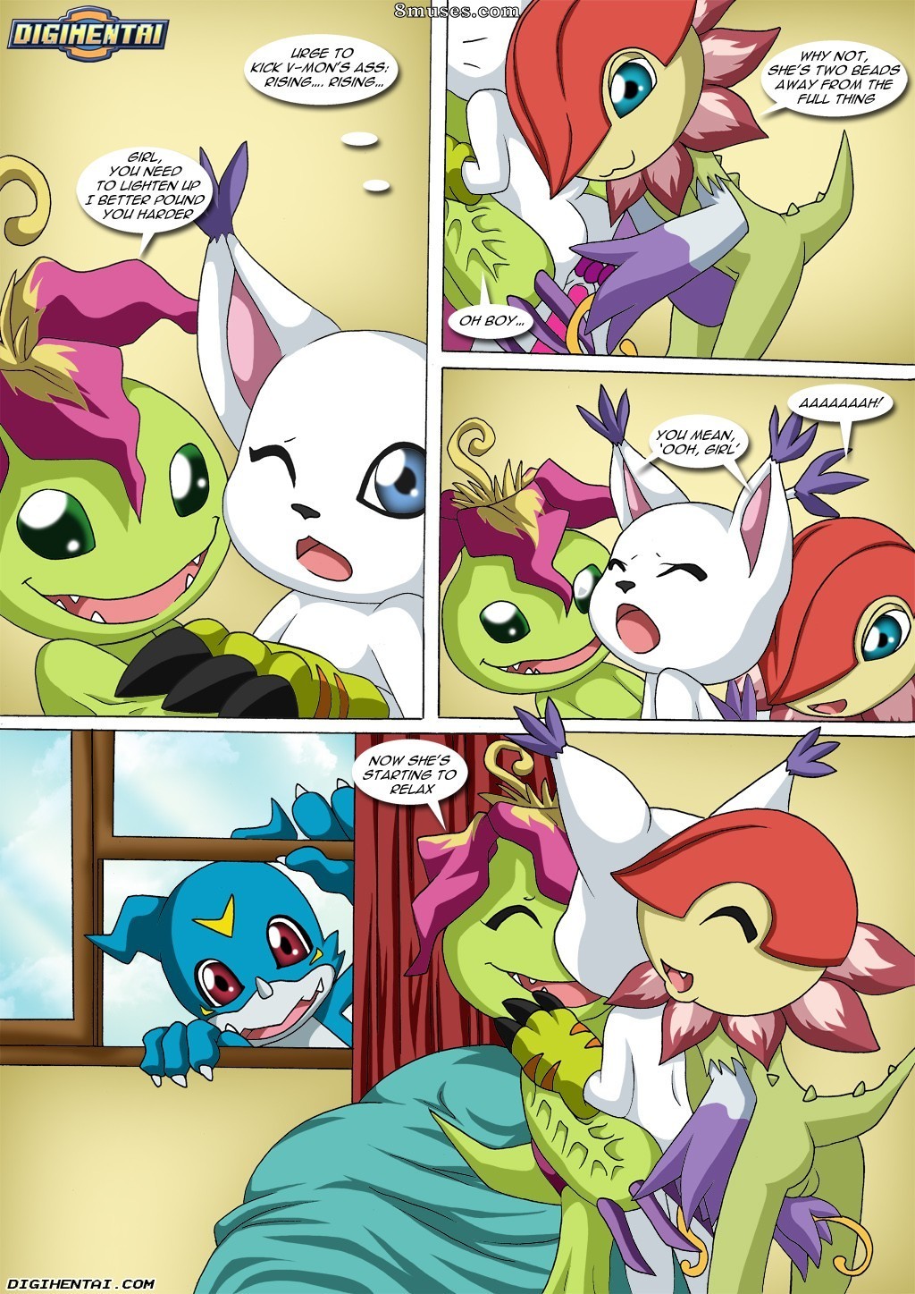 Digihentai Comics - Gatomon en chaleur 2 - Page 13