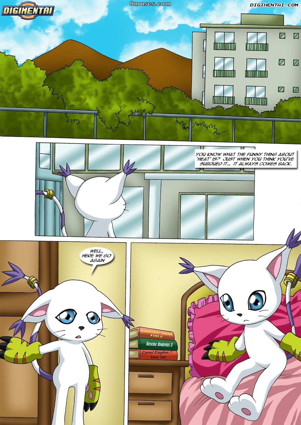 Digihentai Comics - Gatomon no cio 2 - Página 2