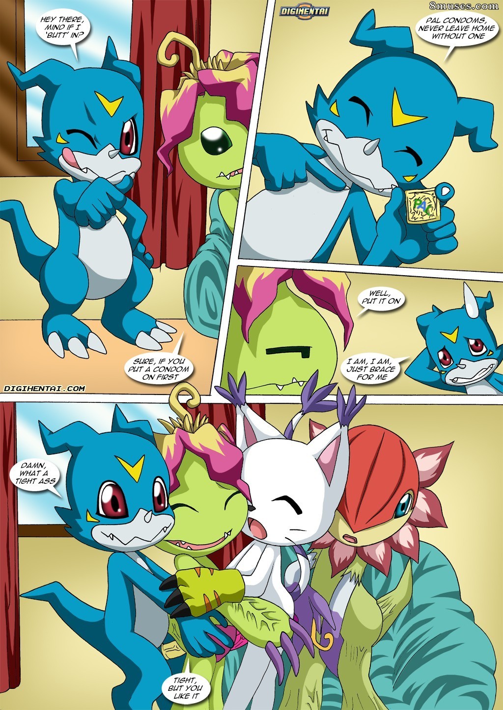 Digihentai Comics - Gatomon in heat 2 - Page 14