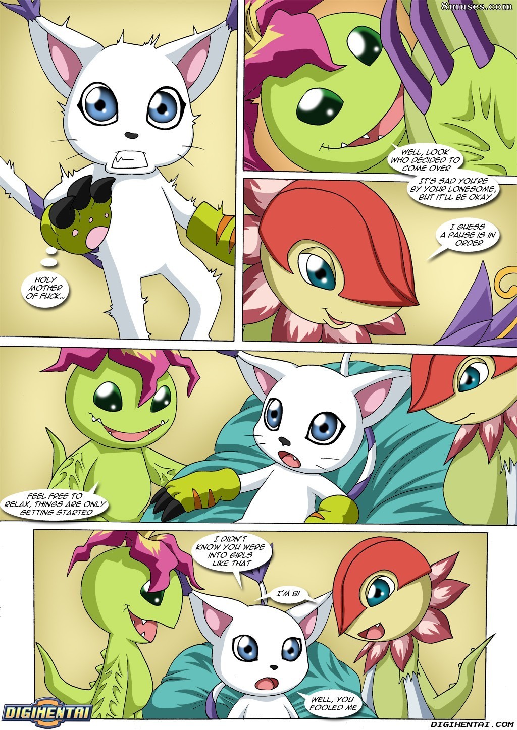 Digihentai Comics - Gatomon in heat 2 - Page 10