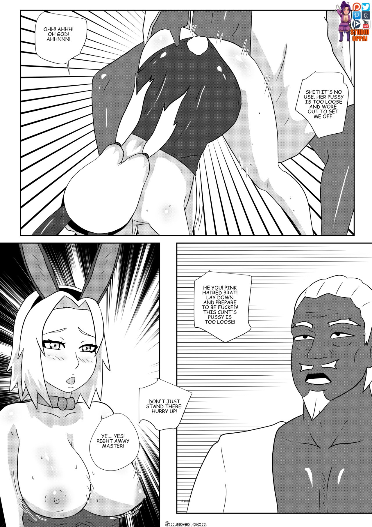 Studio Oppai Comics - Bunnies from Konoha - Page 9