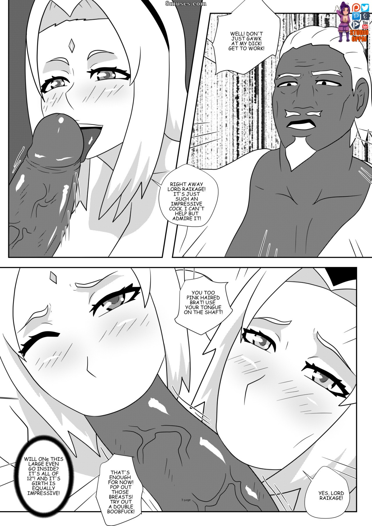 Studio Oppai Comics - Bunnies from Konoha - Page 4