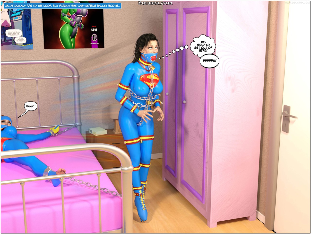 New Arkham For Superheroines - Issue 8 - Power Girl's Crime - Page 42