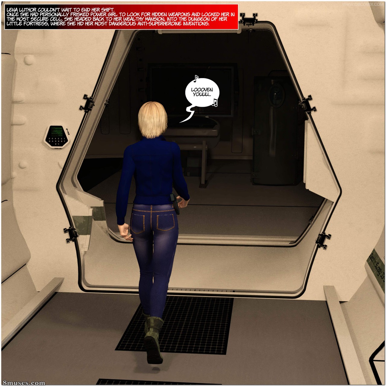New Arkham For Superheroines - Issue 8 - Power Girl's Crime - Page 74