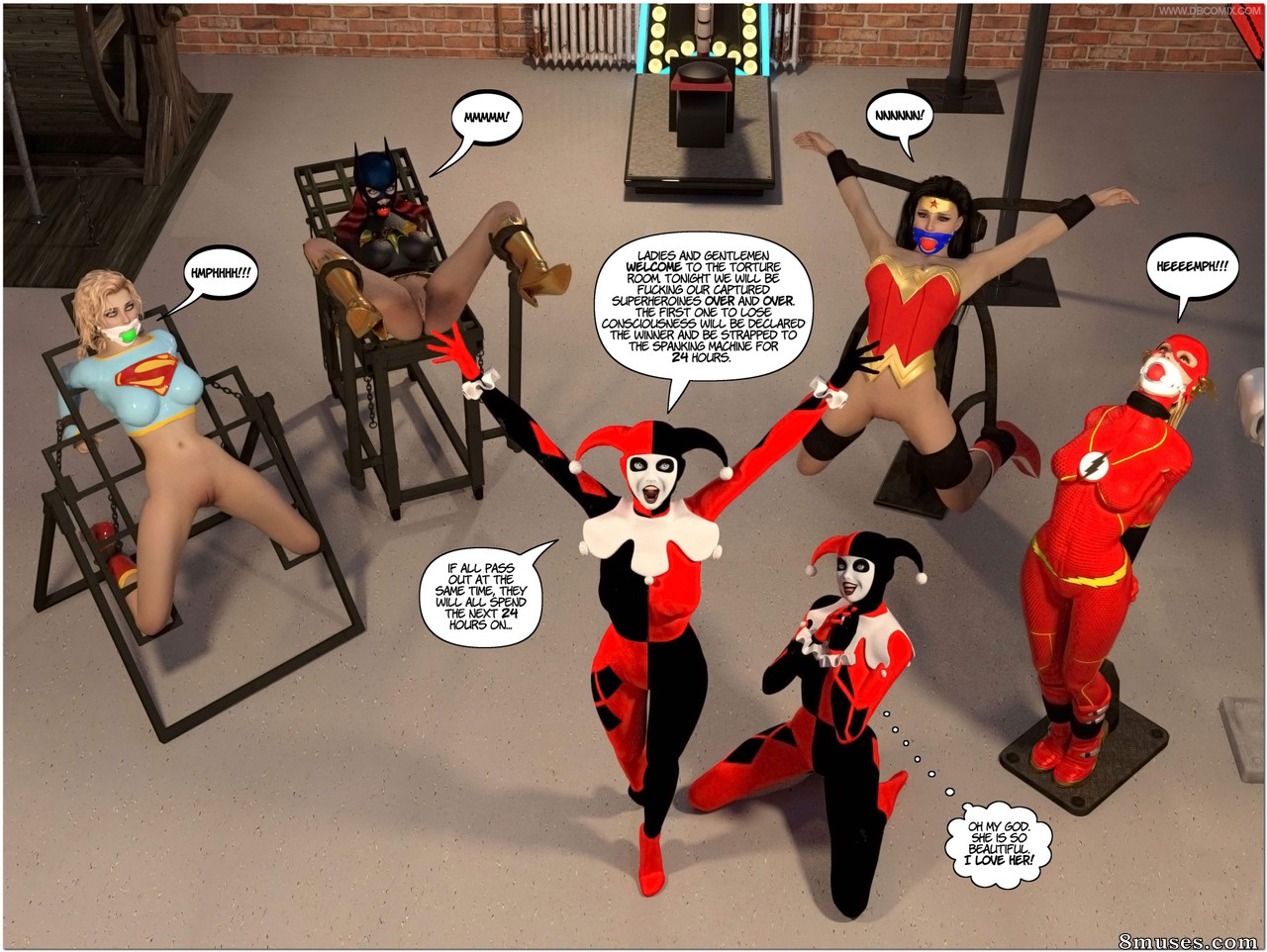New Arkham For Superheroines - Issue 8 - Power Girl's Crime - Page 19