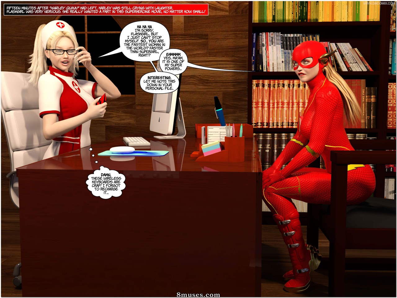 New Arkham For Superheroines - Issue 8 - Power Girl's Crime - Page 16
