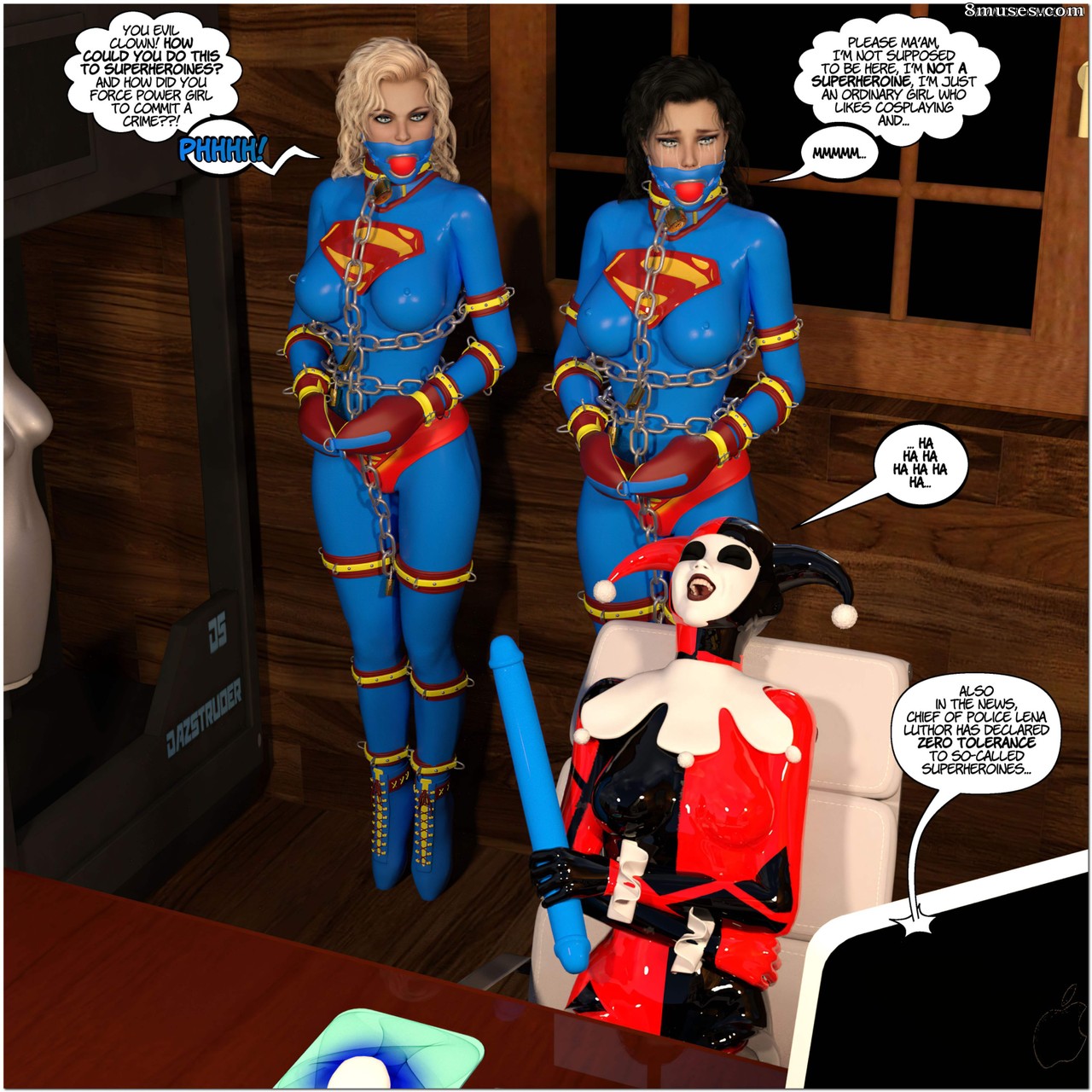New Arkham For Superheroines - Issue 8 - Power Girl's Crime - Page 63