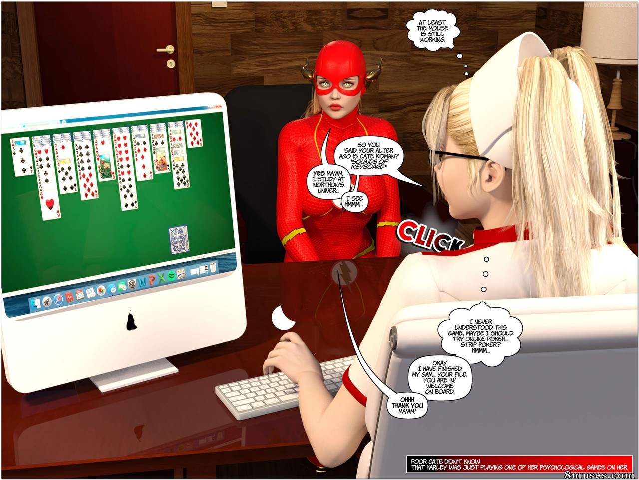 New Arkham For Superheroines - Issue 8 - Power Girl's Crime - Page 17