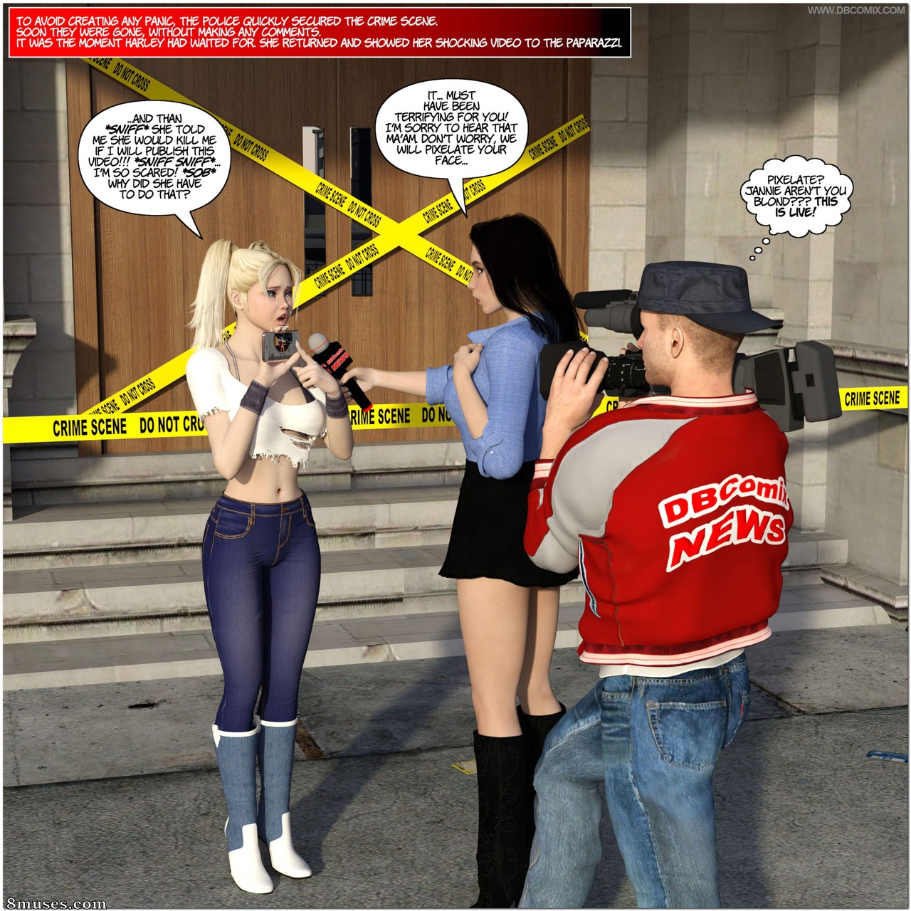 New Arkham For Superheroines - Issue 8 - Power Girl's Crime - Page 53