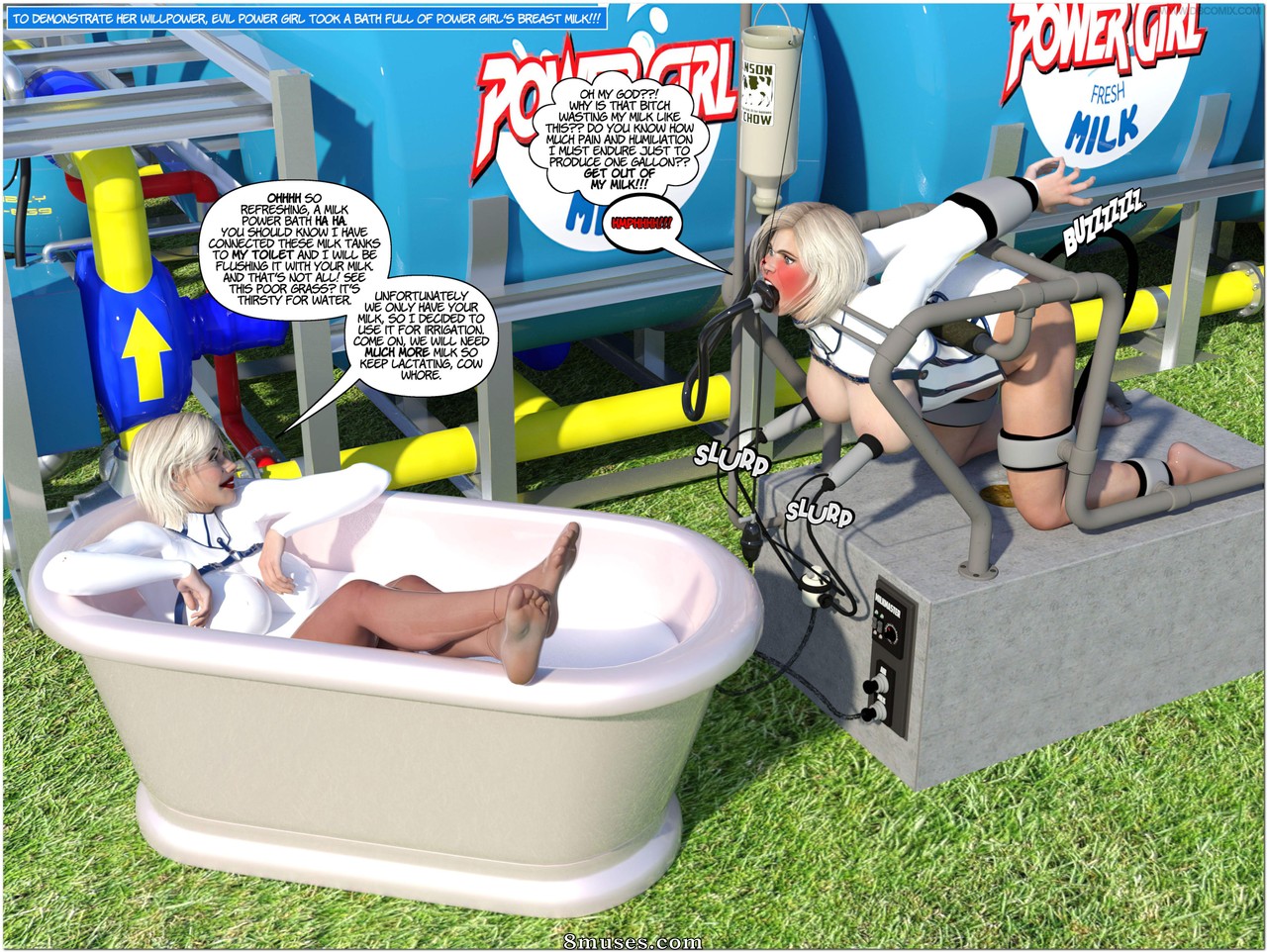 New Arkham For Superheroines - Issue 8 - Power Girl's Crime - Page 61
