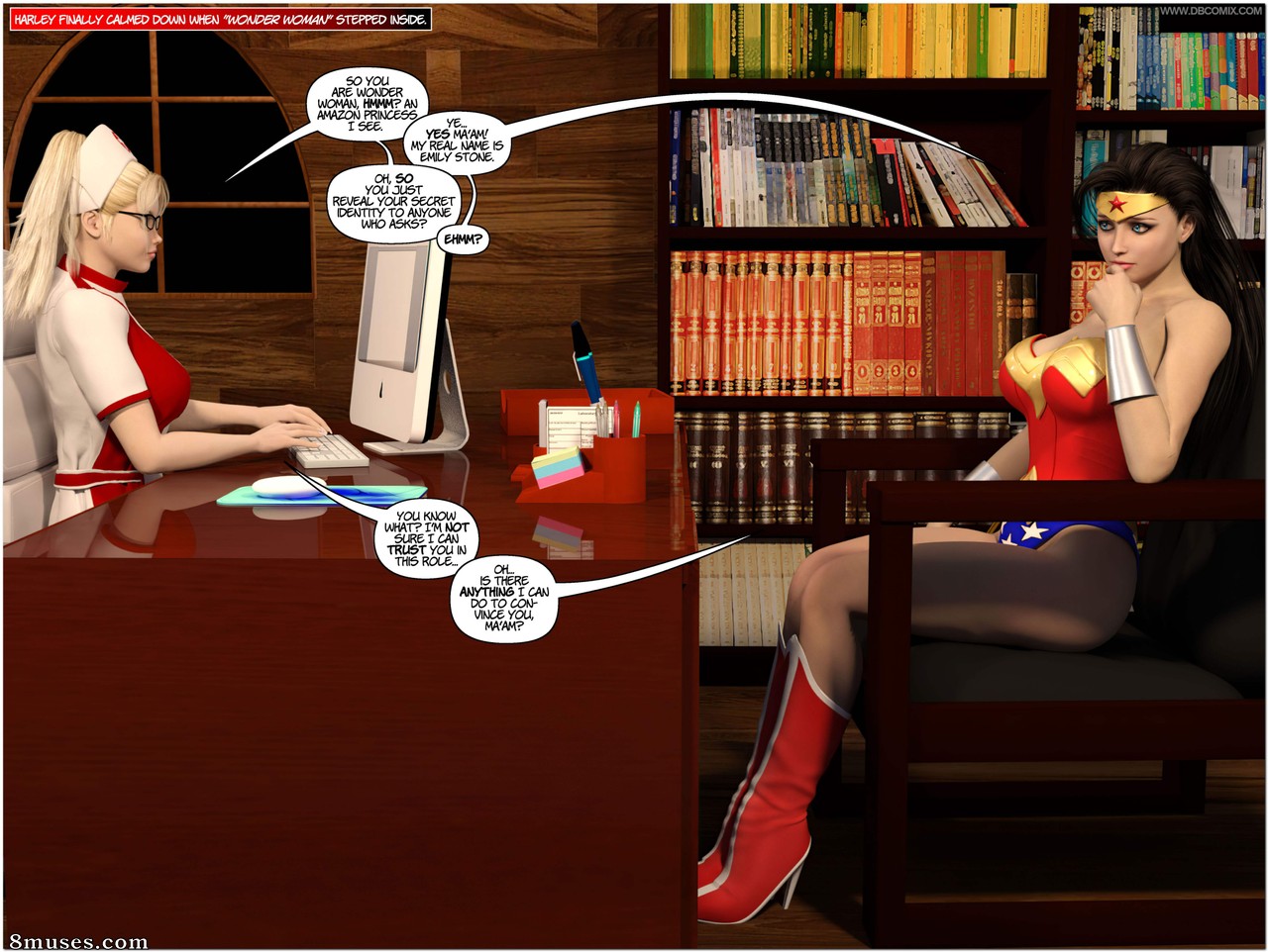 New Arkham For Superheroines - Issue 8 - Power Girl's Crime - Page 6