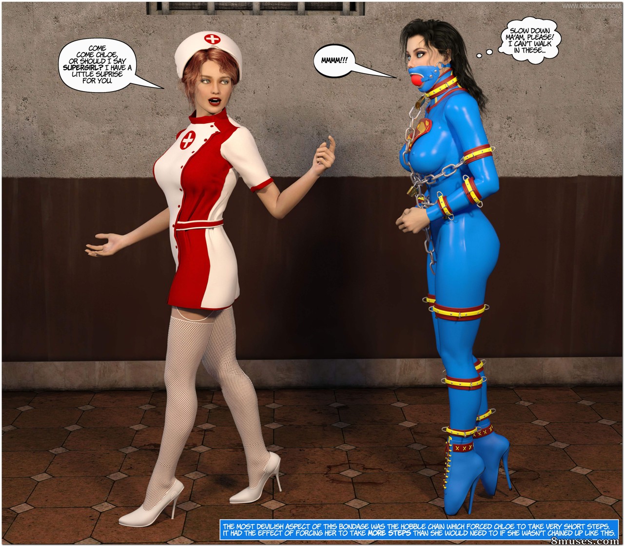 New Arkham For Superheroines - Issue 8 - Power Girl's Crime - Page 35