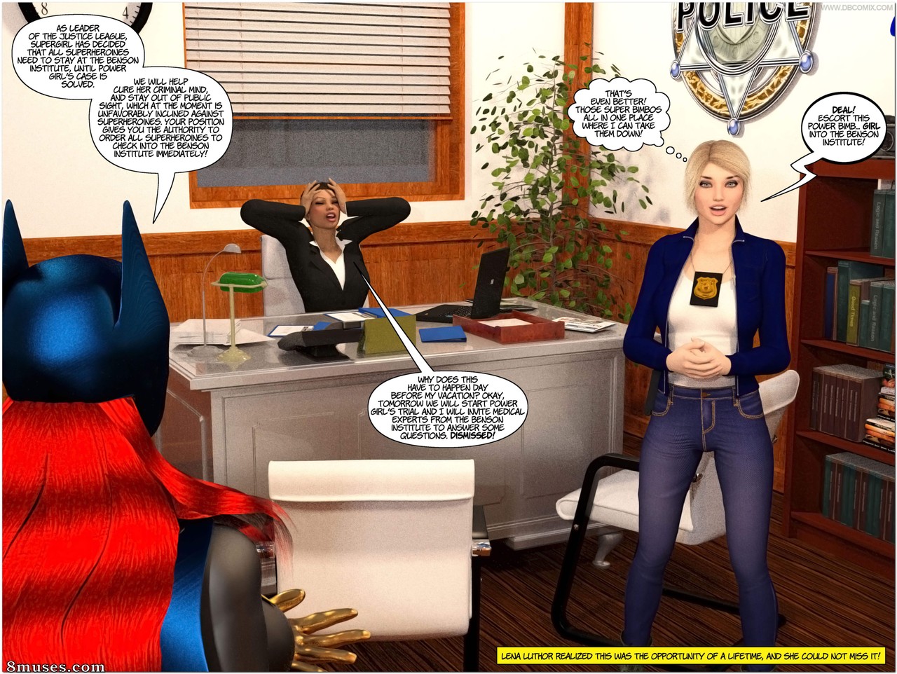 New Arkham For Superheroines - Issue 8 - Power Girl's Crime - Page 68