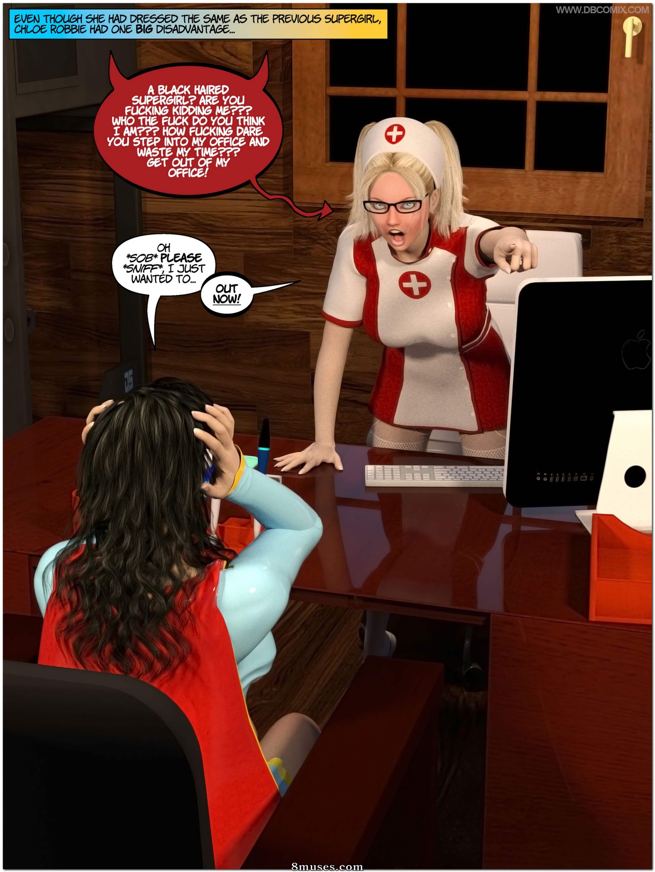 New Arkham For Superheroines - Issue 8 - Power Girl's Crime - Page 5