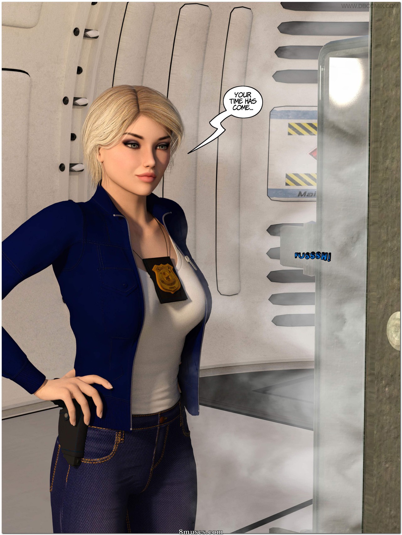 New Arkham For Superheroines - Issue 8 - Power Girl's Crime - Page 76