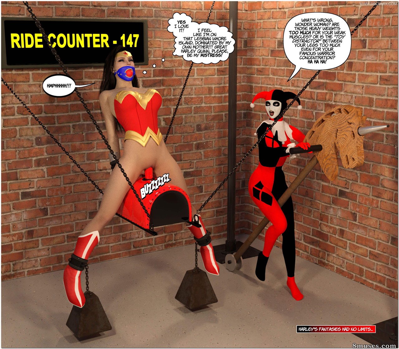 New Arkham For Superheroines - Issue 8 - Power Girl's Crime - Page 9