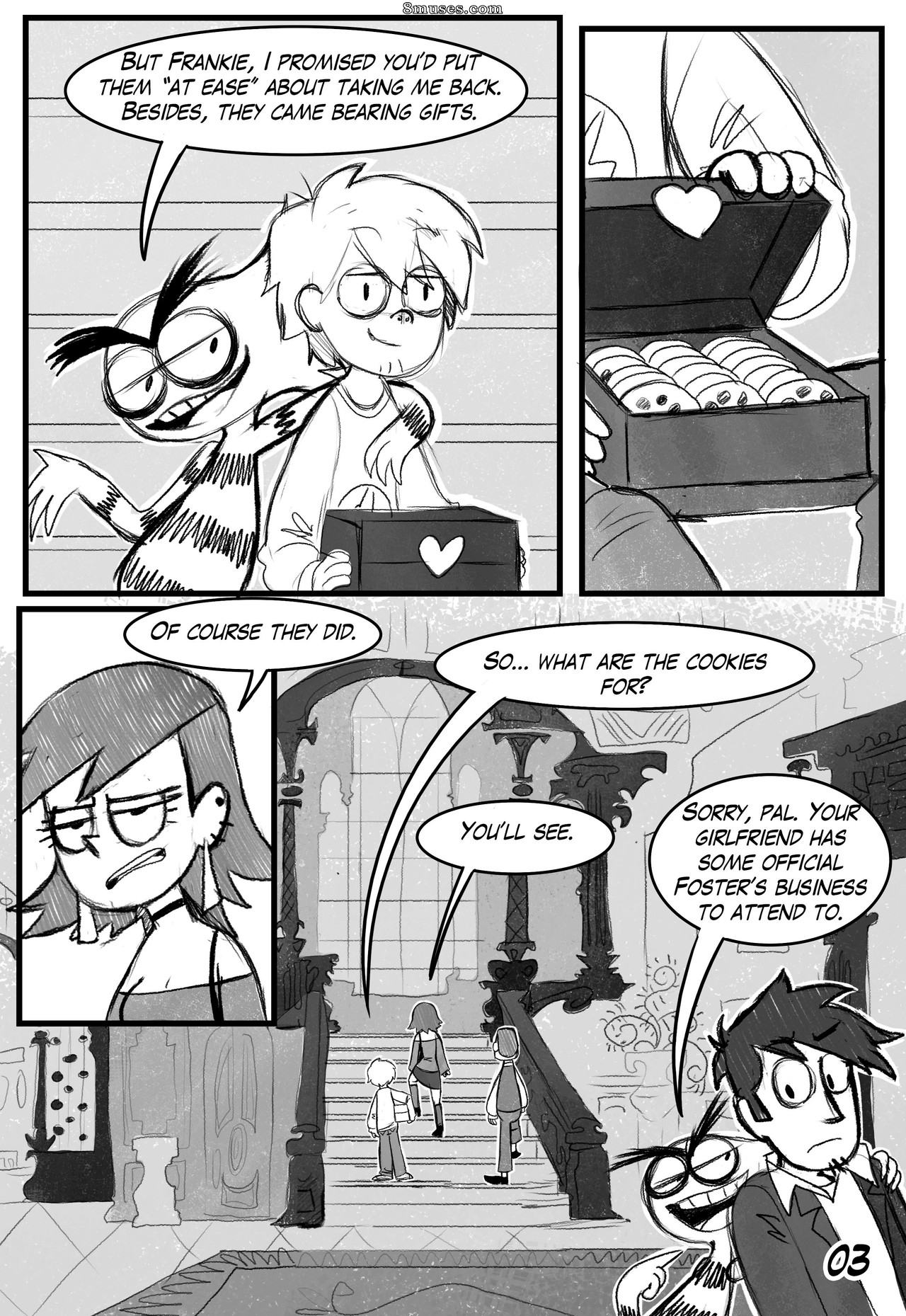 Inker Shike Comics - Lar dos Amigos Imaginários - Página 3