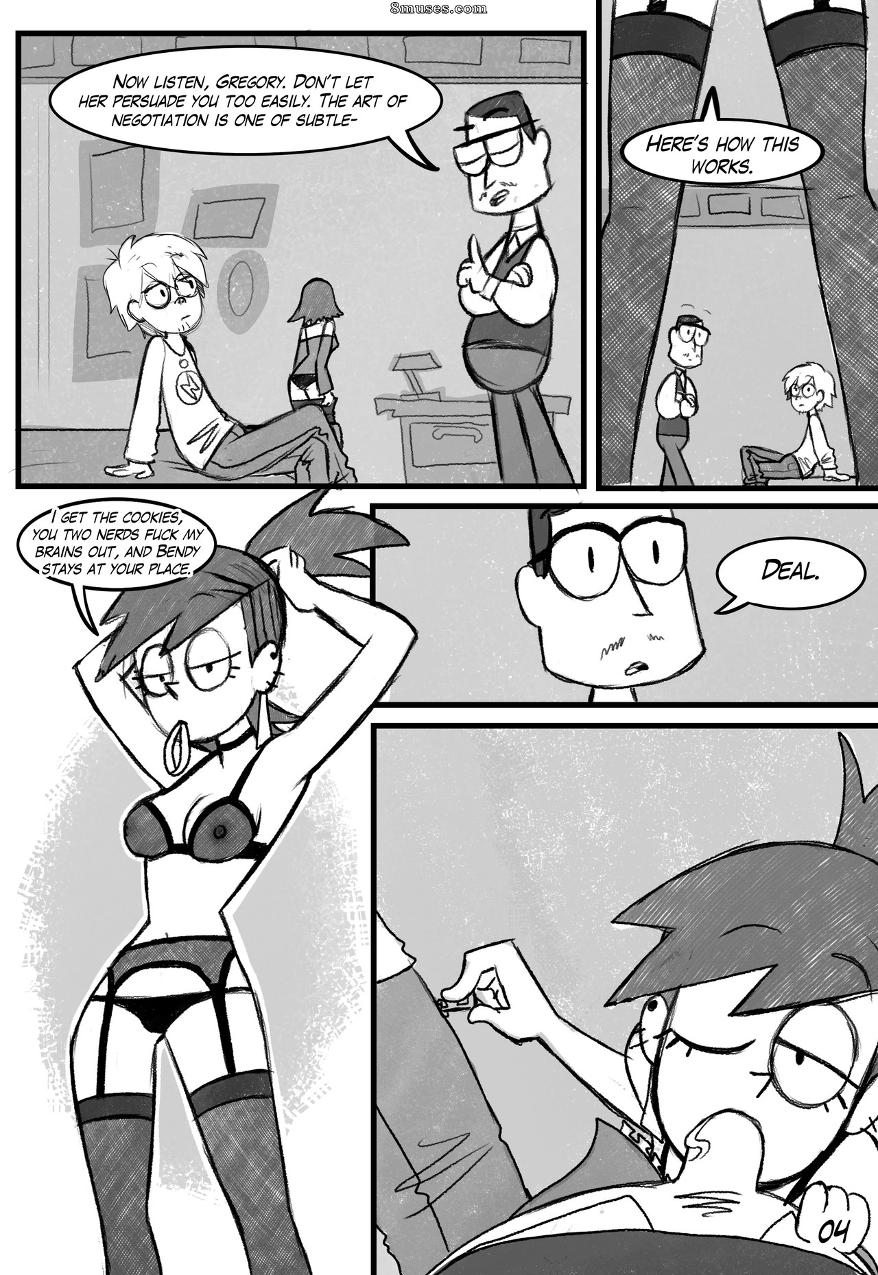 Inker Shike Comics - Lar dos Amigos Imaginários - Página 4