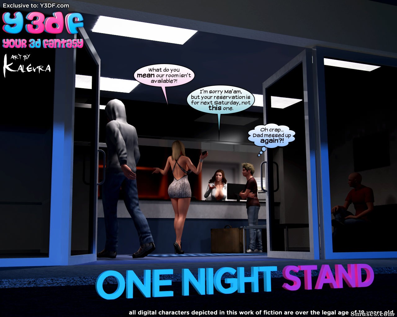 Page 1 | Y3DF-Your3DFantasy_com-Comics/One-night-stand | 8muses - Sex Comics