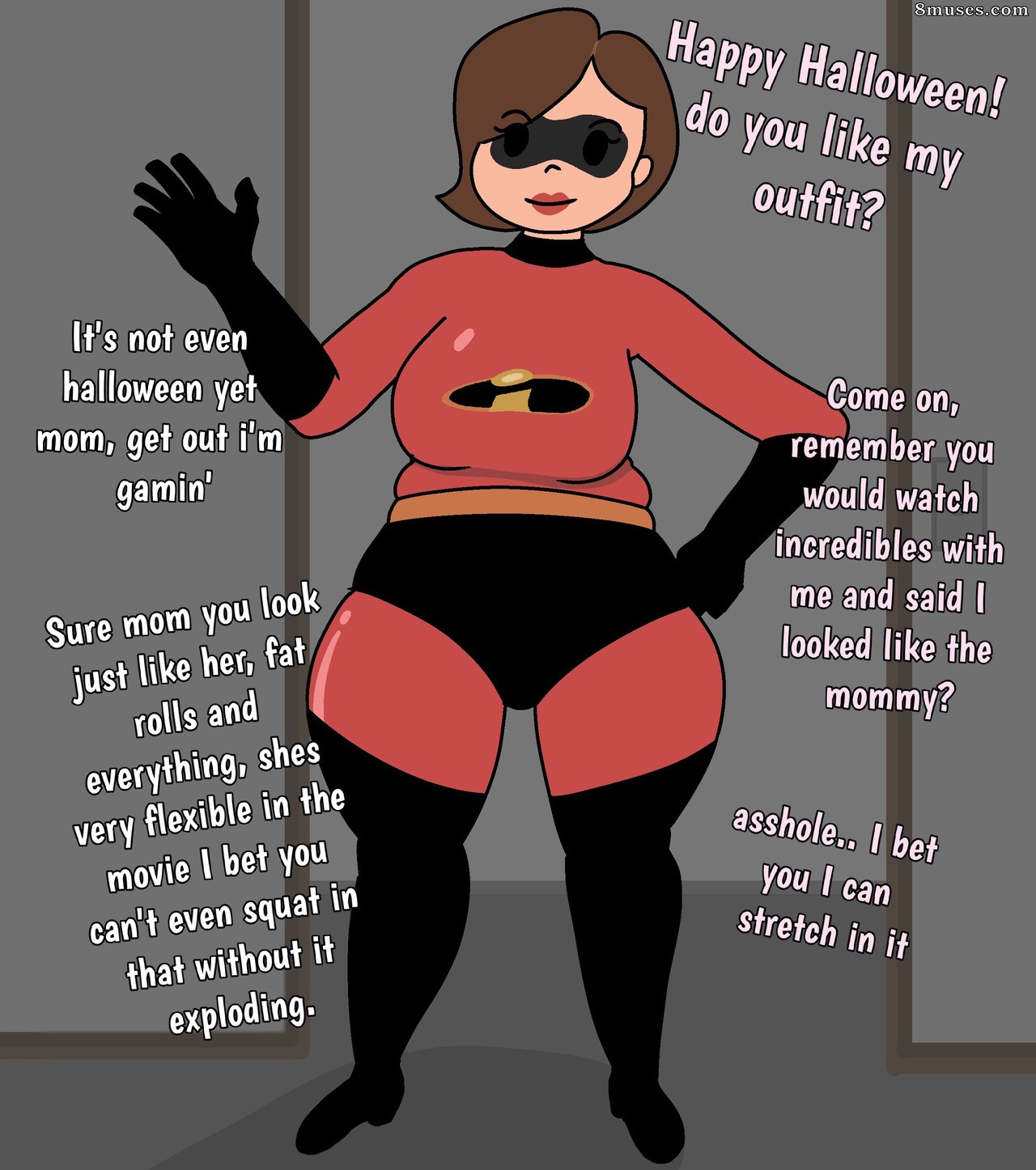 Page 1 | Various-Authors/UniiMom/Chubby-Girl-Elasticgirl | 8muses - Sex  Comics