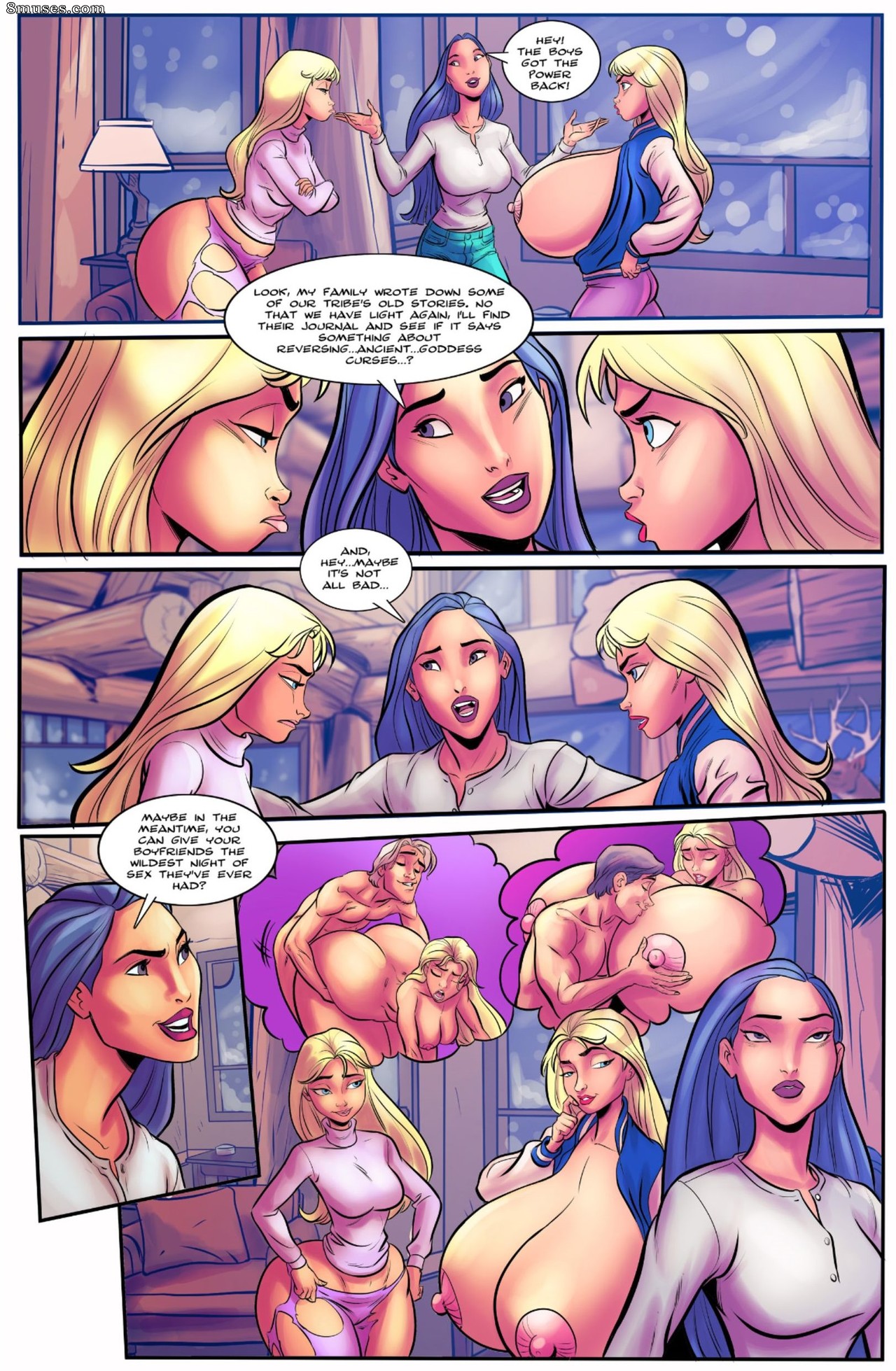 Page 9 | BE-Story-Club-Comics/Snowed-In/Issue-2 | 8muses - Sex Comics