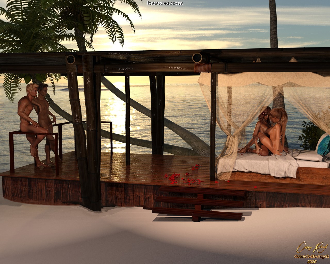 Cosmic 3D Angels - Haiwaiian Beauties - Page 21