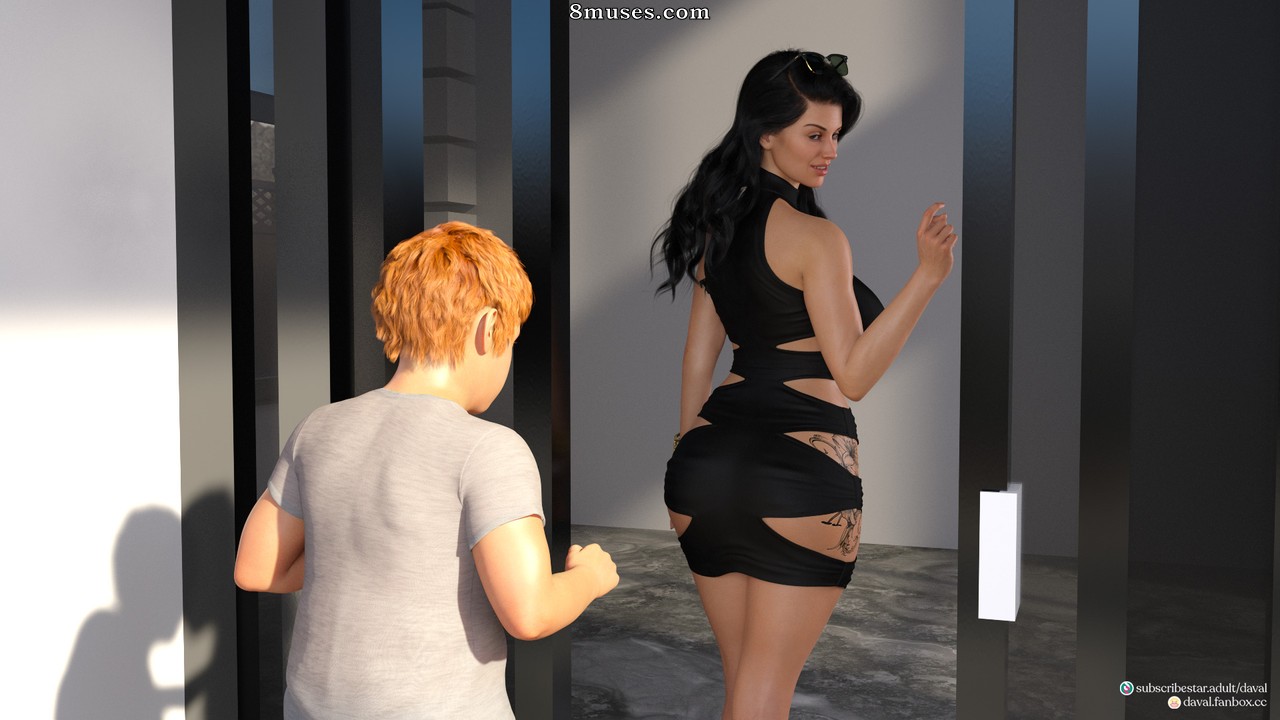 Daval3D - Naughty Auntie - Page 6