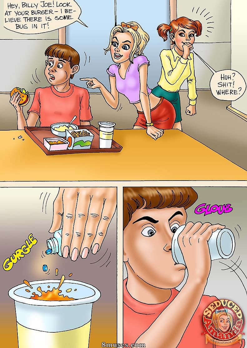 Seduced Amanda Comics - Amanda Tricks - Page 4