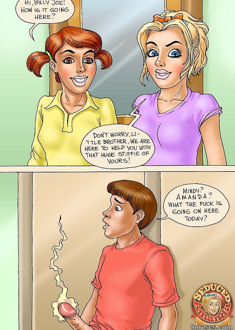 Seduced Amanda Comics - Amanda Tricks - Page 9