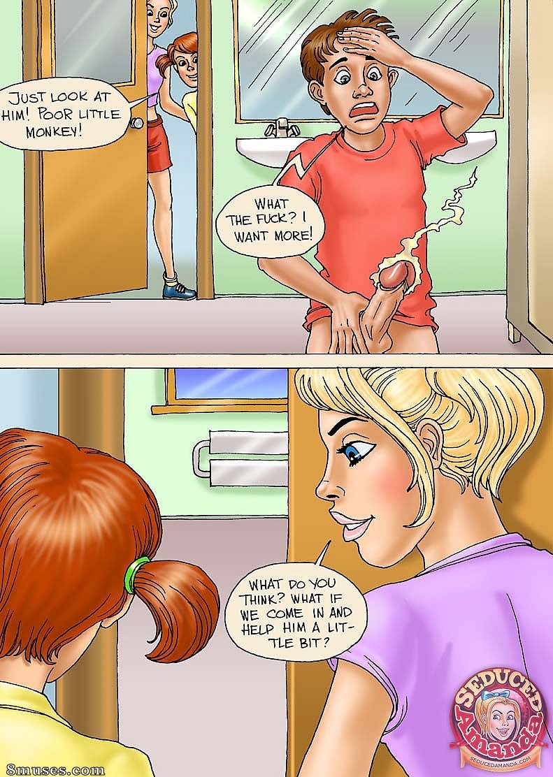 Seduced Amanda Comics - Amanda Tricks - Page 8