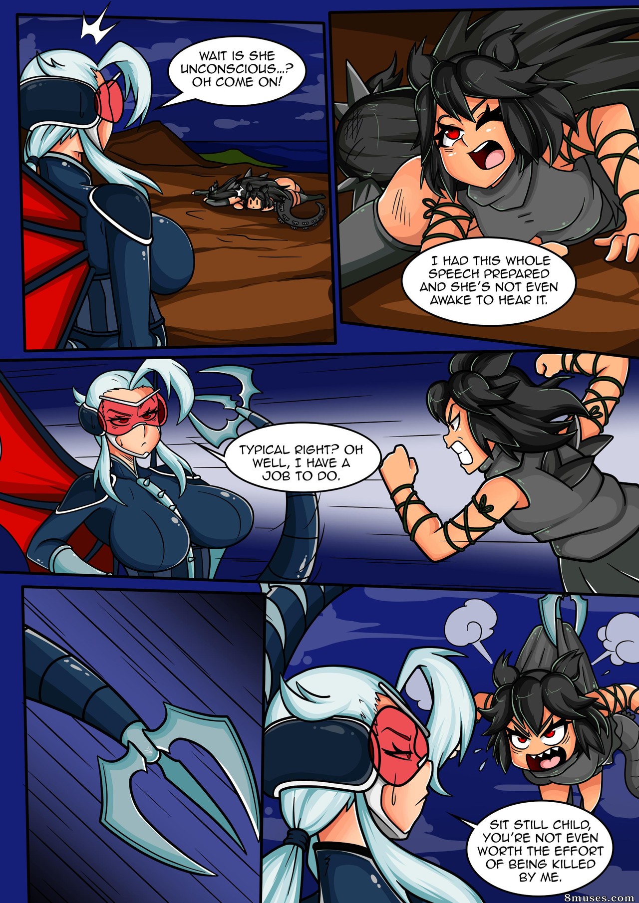 Kaiju Girls - Issue 3 - Page 8