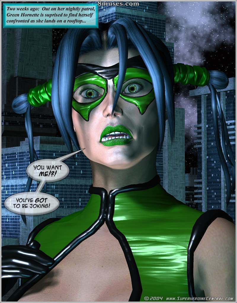 3D - Green Hornette - Revealed! - Page 1