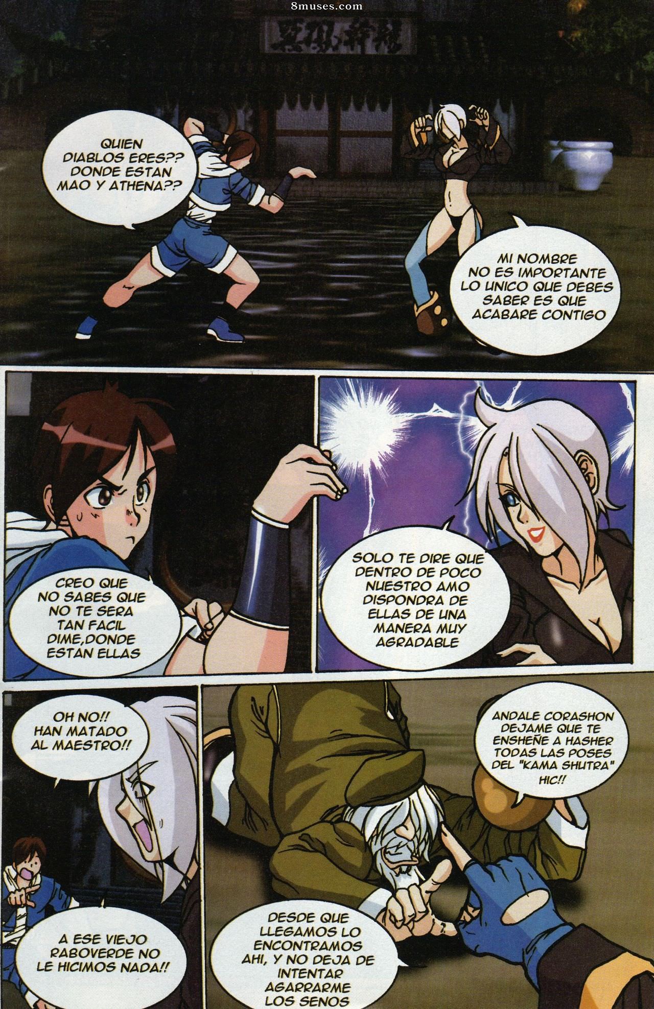 Parodias 3x Comics - La reine des combattants - Page 2