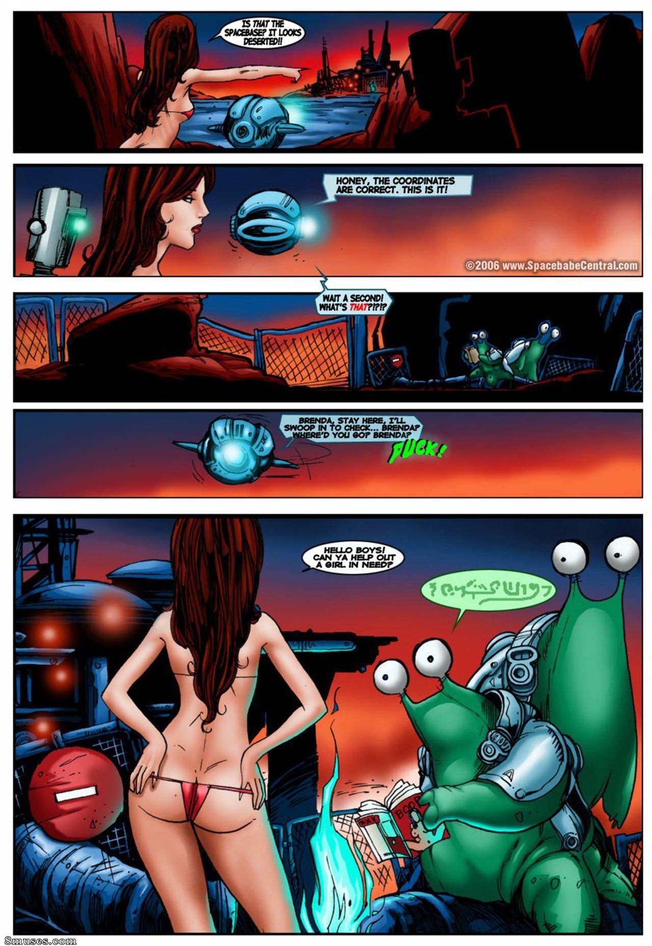 Space Babe Central - Castaway Bride - Page 17