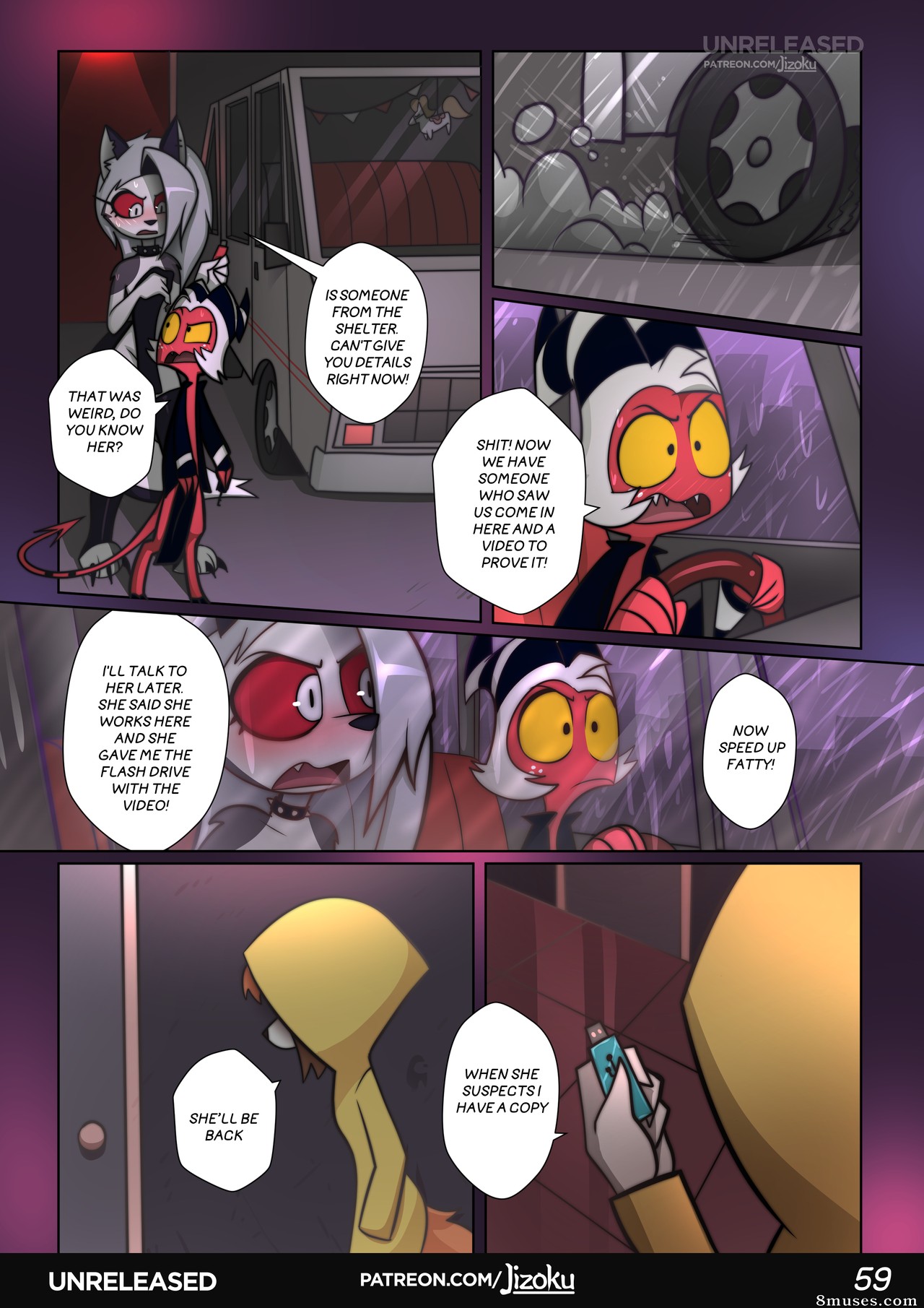 Jizoku - A Night With Loona - Page 60