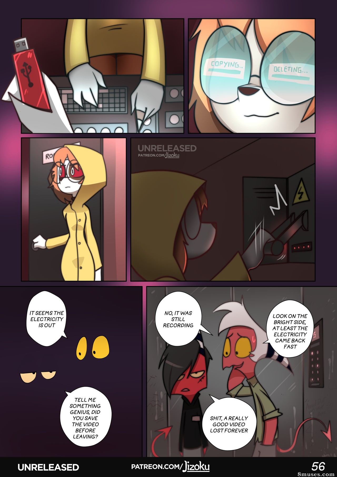 Jizoku - A Night With Loona - Page 57