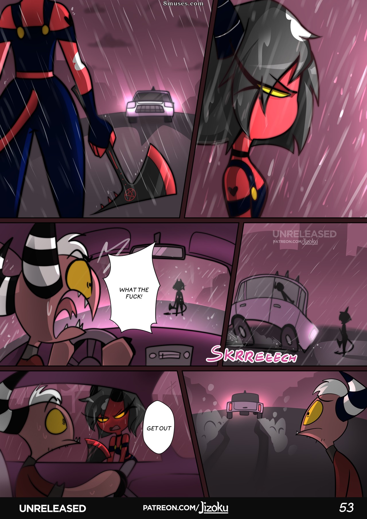 Jizoku - A Night With Loona - Page 54