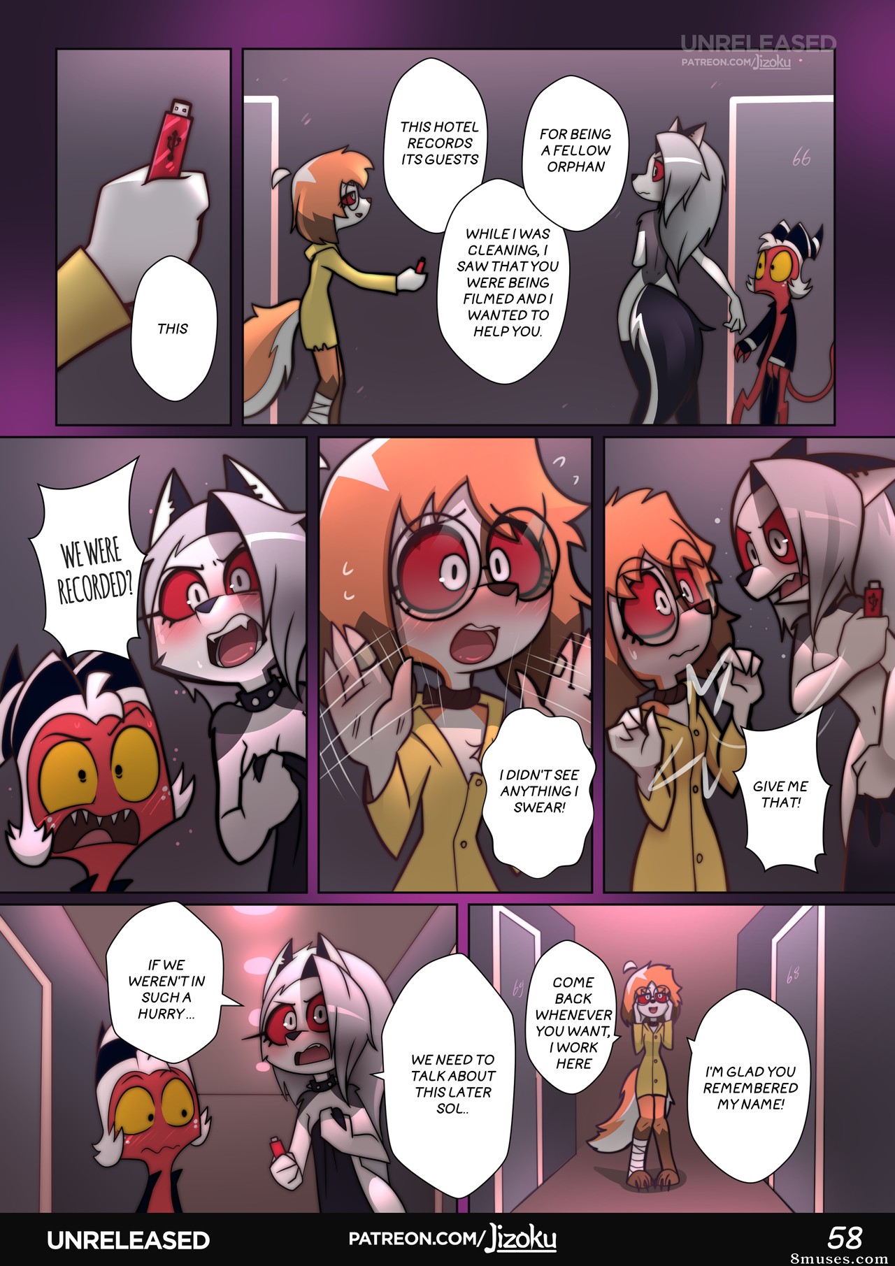 Jizoku - A Night With Loona - Page 59