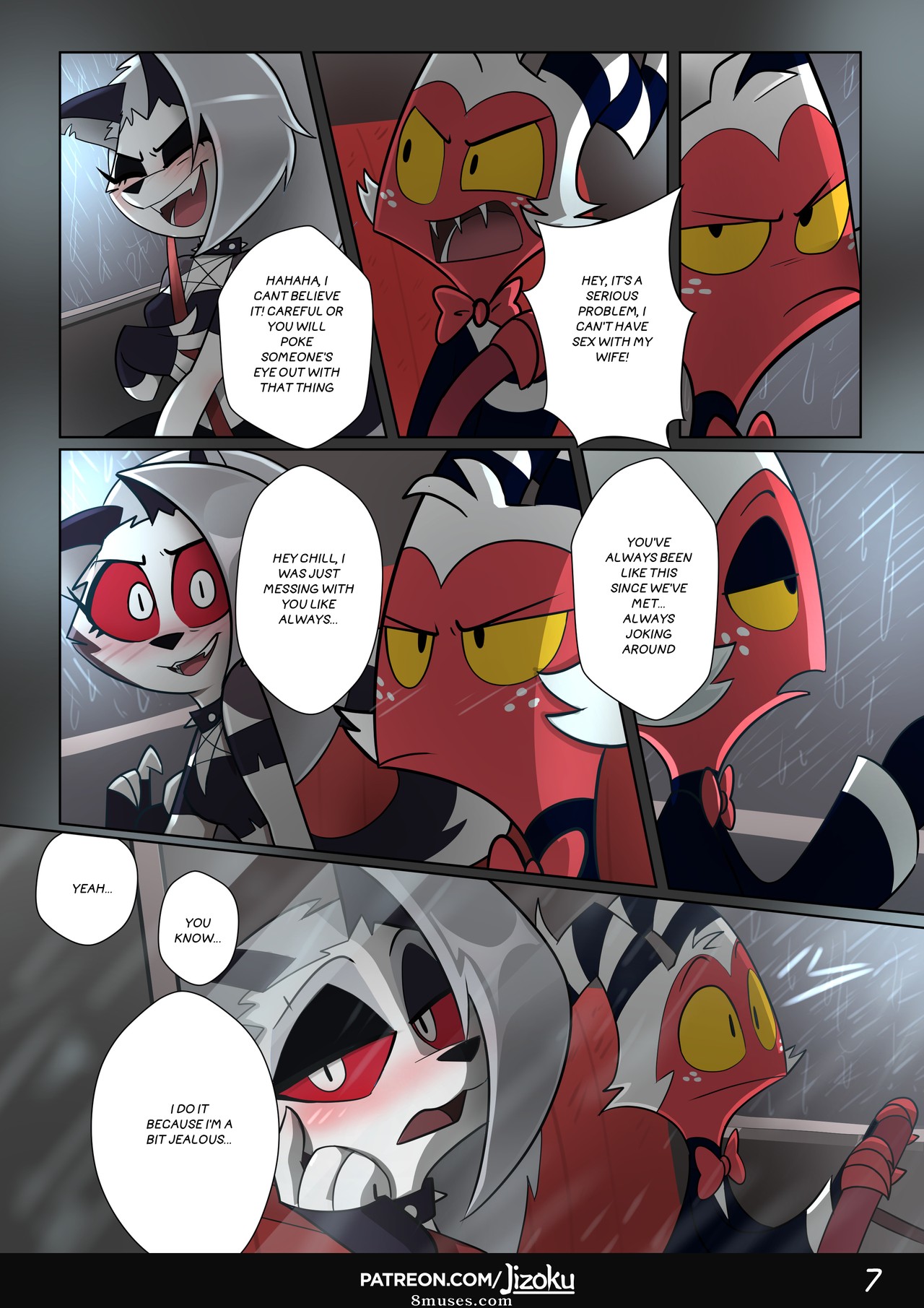 Jizoku - A Night With Loona - Page 8