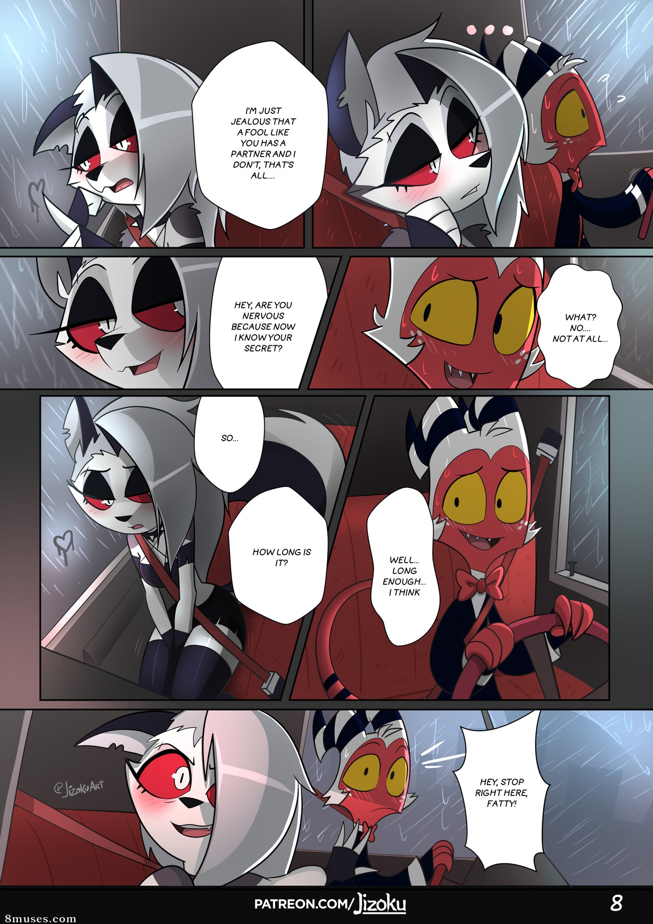 Jizoku - A Night With Loona - Page 9