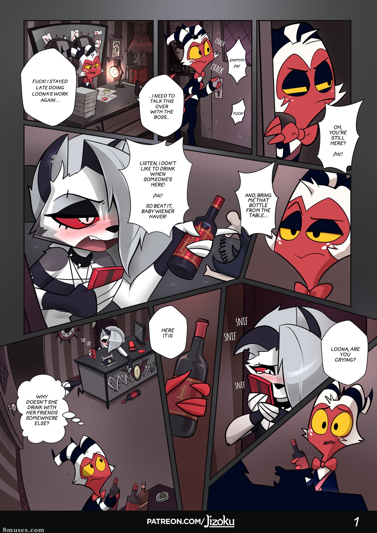 Jizoku - A Night With Loona - Page 2