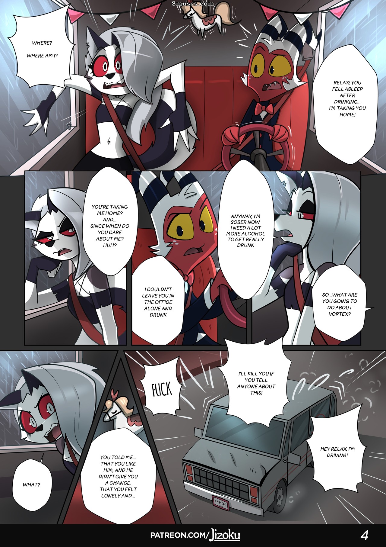 Jizoku - A Night With Loona - Page 5