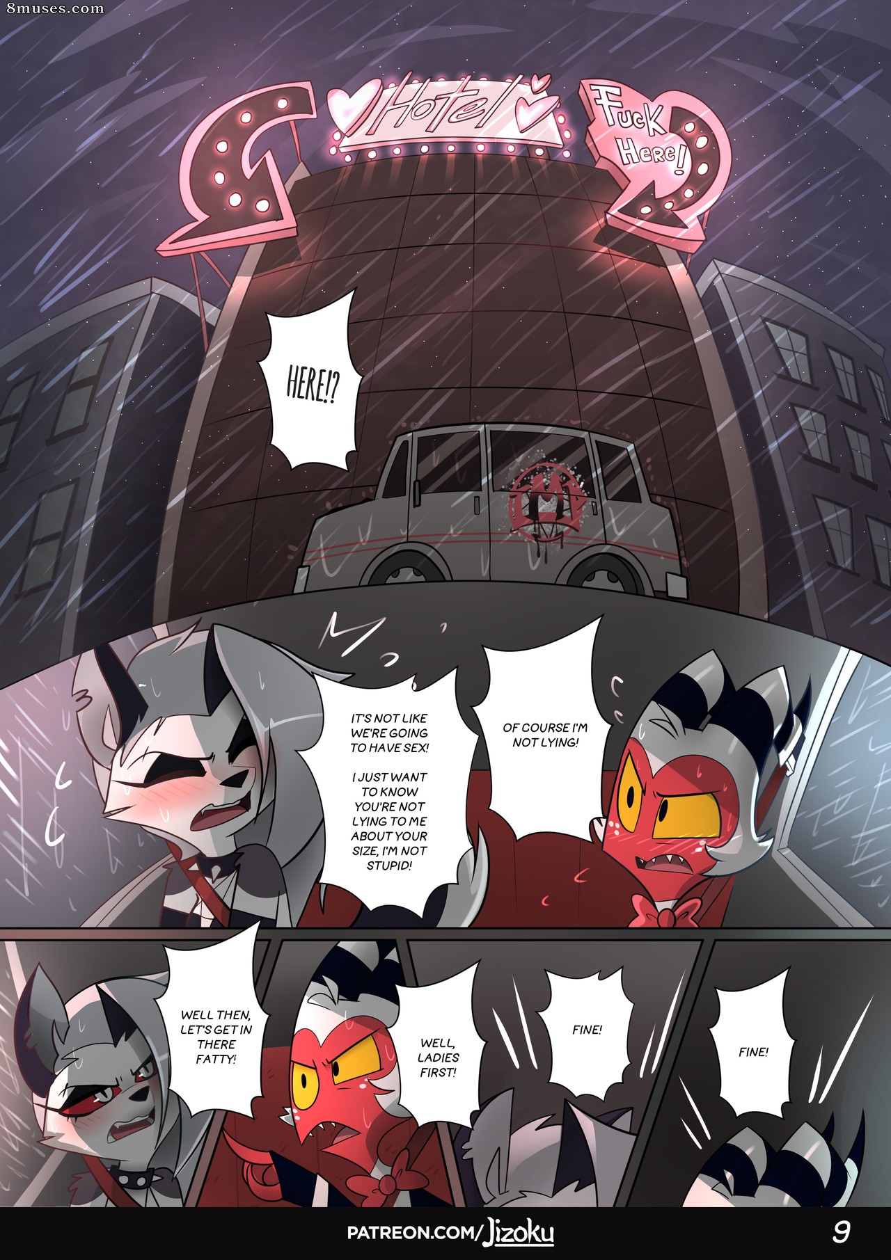 Jizoku - A Night With Loona - Page 10