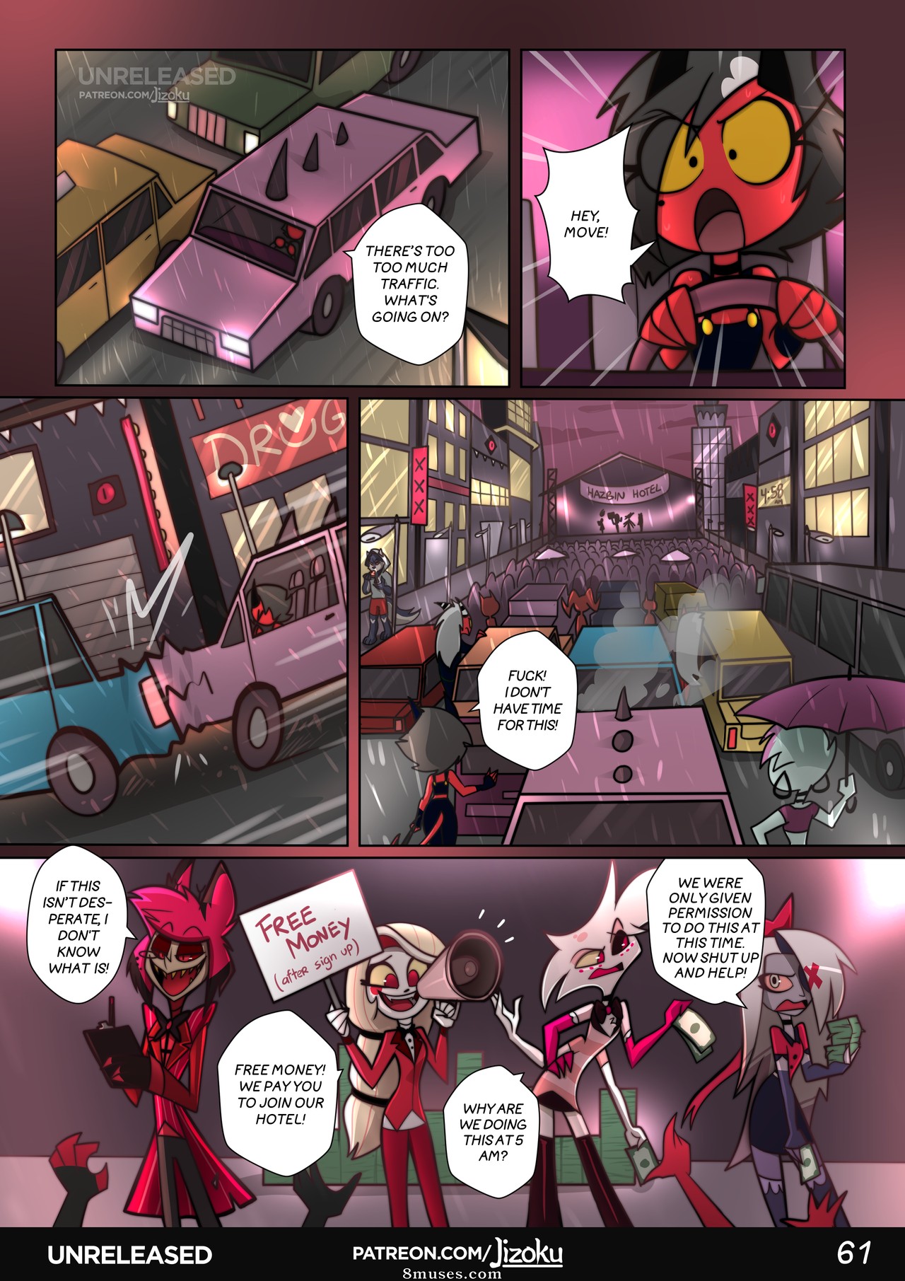 Jizoku - A Night With Loona - Page 62