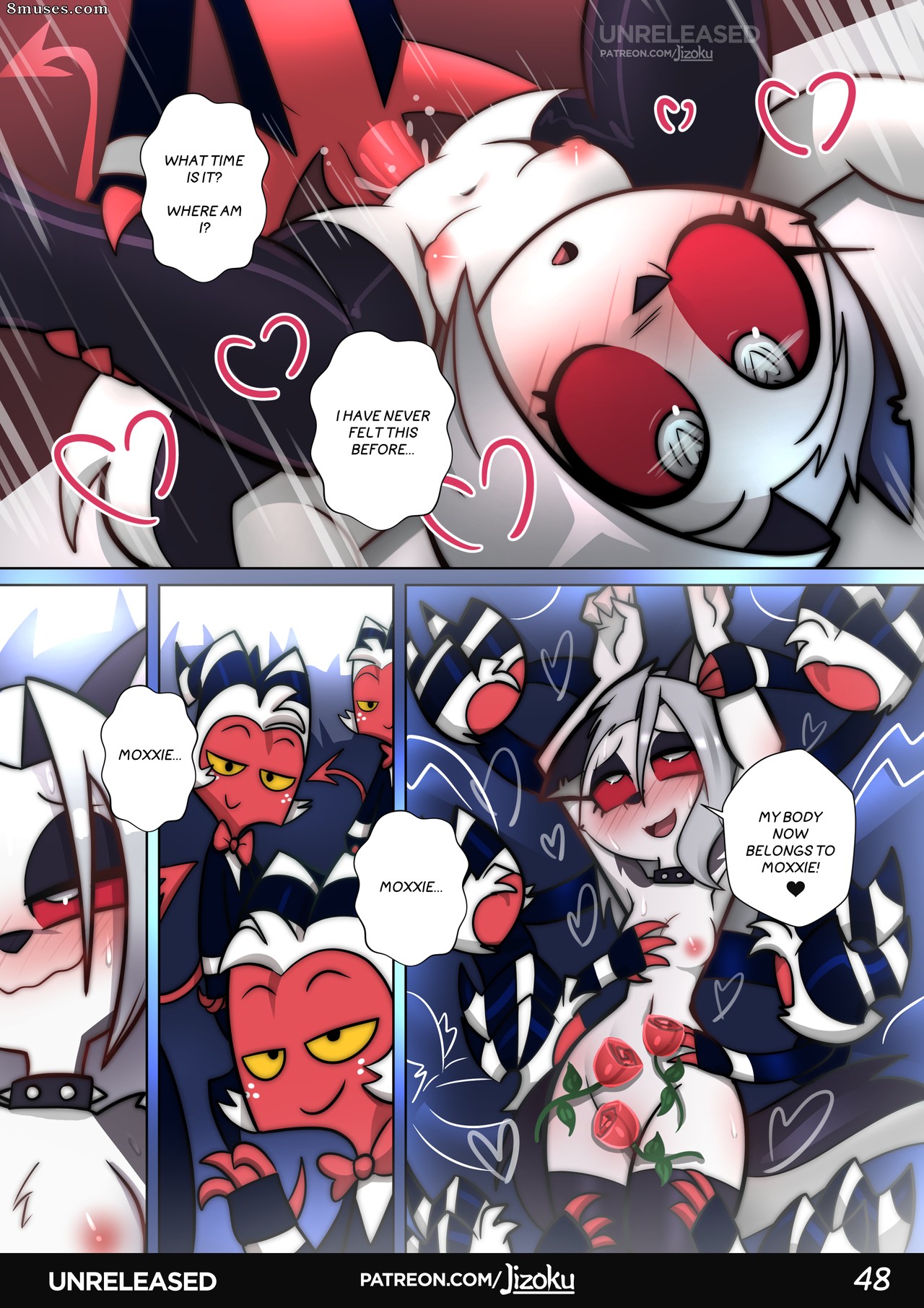 Jizoku - A Night With Loona - Page 49